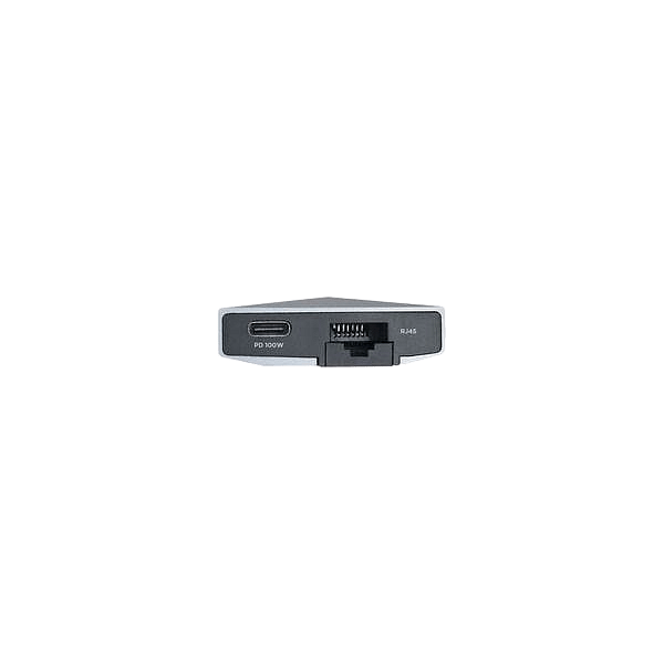 Aisens ASUC9P001GR  HDMI  3x USB  RJ45  Audio  Lector Tarjetas  USBC  MicroSD  USB Dock