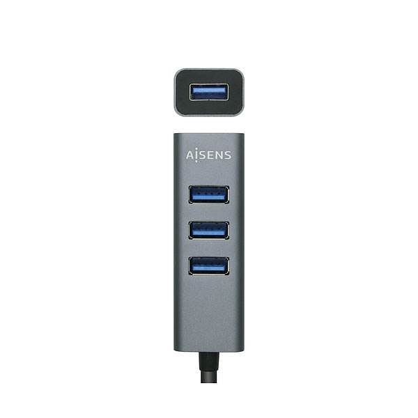 Aisens A1060507 4x USB Hub USB 30  Adaptador USB