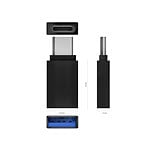 Aisens A1080717 USB 32 Hembra a USBC Macho  Adaptador USB
