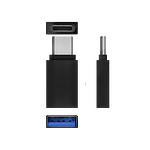 Aisens A1080717 USB 32 Hembra a USBC Macho  Adaptador USB