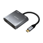 Aisens A1090625 2x HDMI 4K USBC  Adaptador USB