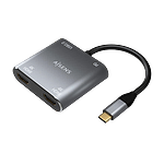 Aisens A1090625 2x HDMI 4K USBC  Adaptador USB