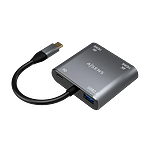 Aisens A1090625 2x HDMI 4K USBC  Adaptador USB