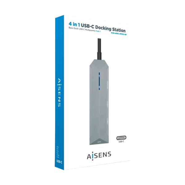 Aisens ASUC4P002GR USBC HDMI 15cm  Dock
