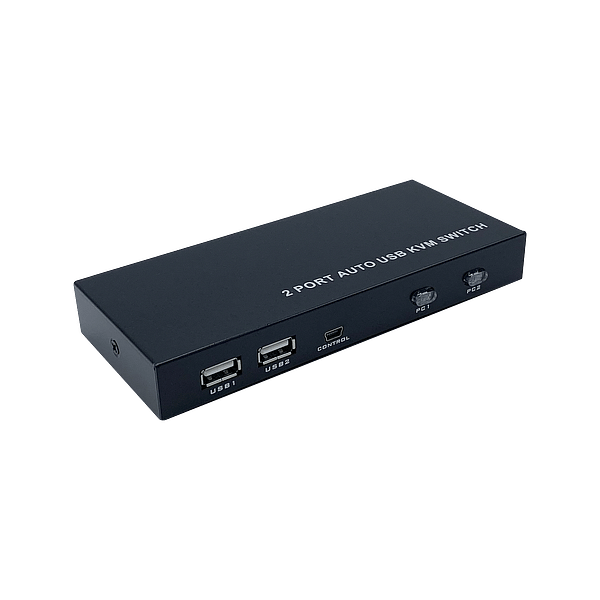 Aisens A1110400 Conmutador KVM HDMI 2 PC con 1 solo Teclado  Switch HDMI para Ordenadores