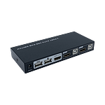 Aisens A1110400 Conmutador KVM HDMI 2 PC con 1 solo Teclado  Switch HDMI para Ordenadores