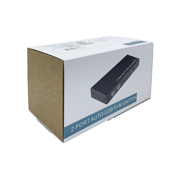 Aisens A1110400 Conmutador KVM HDMI 2 PC con 1 solo Teclado  Switch HDMI para Ordenadores
