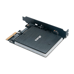 Akasa M2 PCIe NVMe amp M2 SATA RGB LED   Adaptador