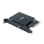 Akasa M2 PCIe NVMe amp M2 SATA RGB LED   Adaptador