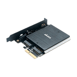 Akasa M2 PCIe NVMe amp M2 SATA RGB LED   Adaptador