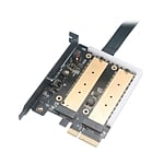Akasa Doble M2 PCIe NVMe RGB LED  Adaptador