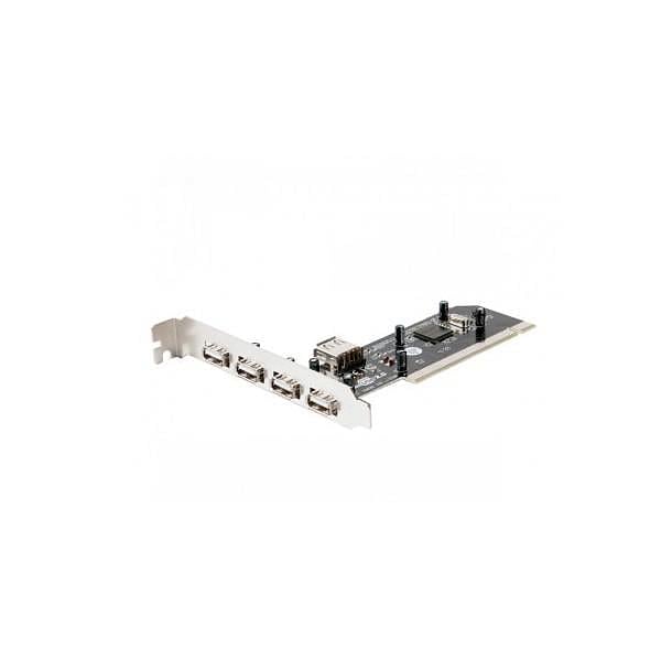 Approx appPCI4PV3 Tarjeta PCI 4 puertos USB  Adaptador