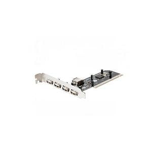 Approx appPCI4PV3 Tarjeta PCI 4 puertos USB  Adaptador