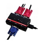 Approx KVM USB VGA para 4 ordenadores