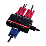 Approx KVM USB VGA para 4 ordenadores