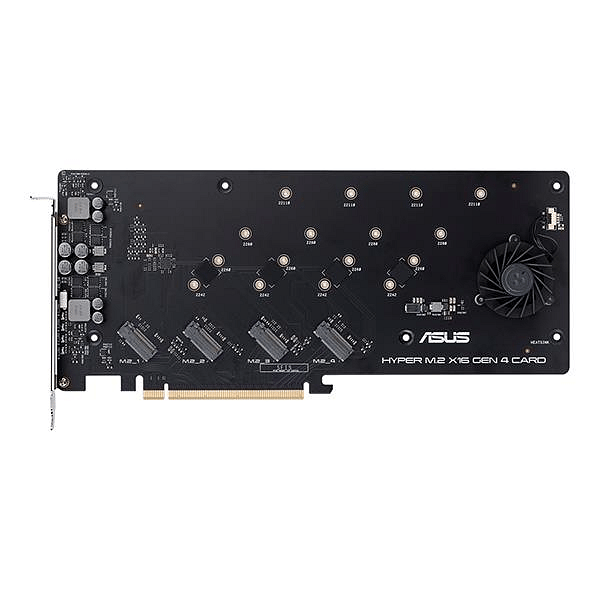 Asus Hyper M2 4x16 Gen4 NVMe  Controladora RAIDonCPU para 4 x M2 NVMe PCIe