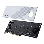 Asus Hyper M2 4x16 Gen4 NVMe  Controladora RAIDonCPU para 4 x M2 NVMe PCIe