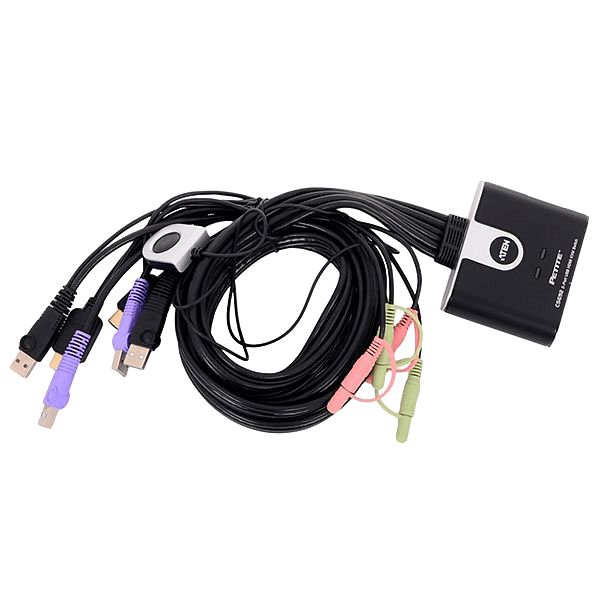 Aten CS692AT 2 PC HDMI USB  Audio  KVM
