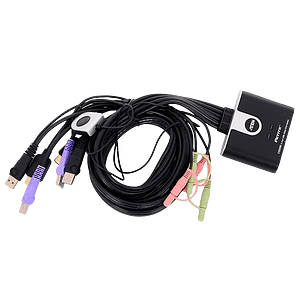Aten CS692AT 2 PC HDMI USB  Audio  KVM
