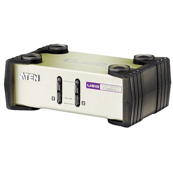 Aten CS82UAT 2 PC VGA  PS2  USB  KVM