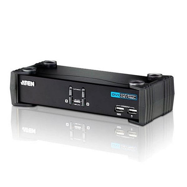 Aten CS1762AATG 2 PC DVI USB  KVM