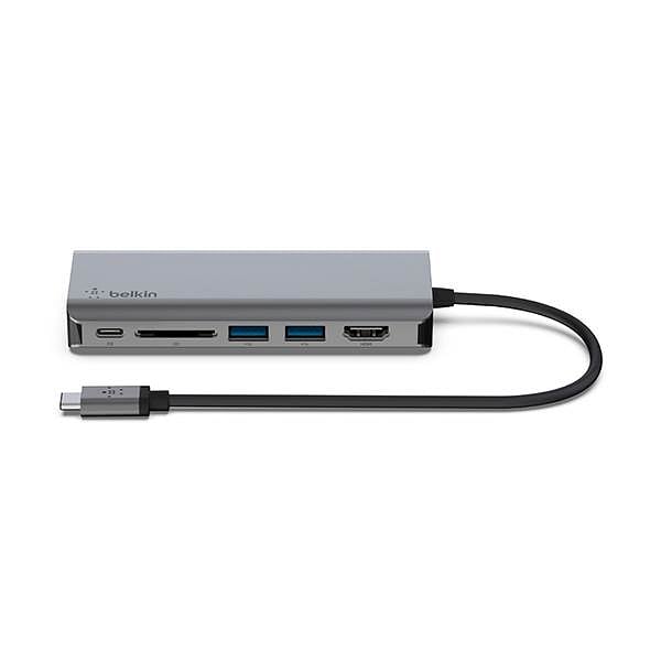 Belkin AVC008BTSGY USBC Ethernet HDMI SD  Adaptador USB