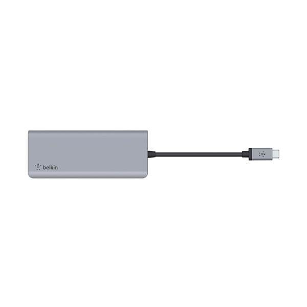 Belkin AVC009BTSGY 7 En 1 HDMI Carga 100W  Adaptador USB