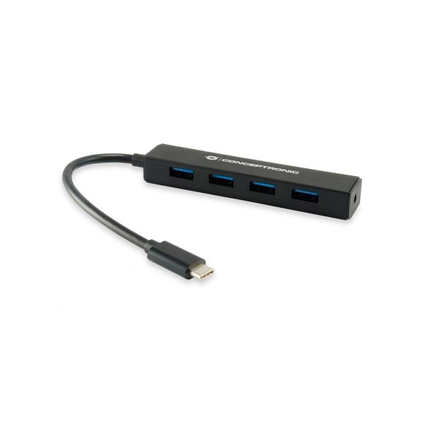 Conceptronic USB 31 USBC a 4 USB 30  Hub USB