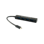 Conceptronic USB 31 USBC a 4 USB 30  Hub USB