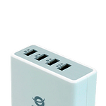 Conceptronic 5V 4xUSB 3x1A y 1x24A a shucko  Adaptador