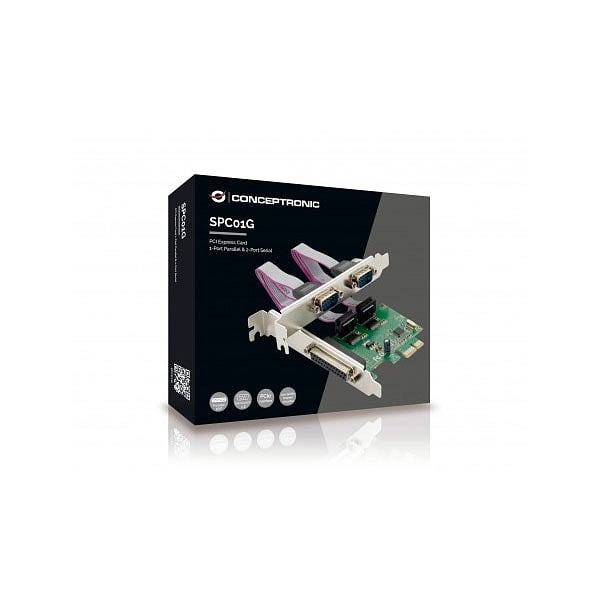 Conceptronic 1 PUERTO PARALELO 2 PUERTOS SERIE  PCIE
