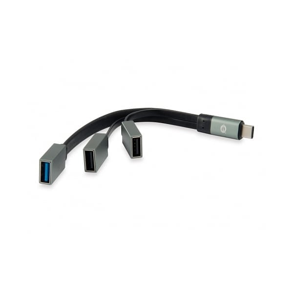Conceptronic HUBBIES01G USBC a 2 USB 301 USB 20 Gr  Hub