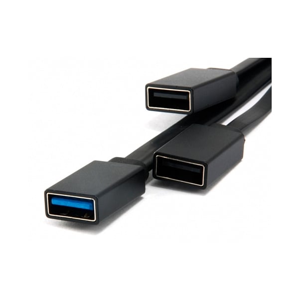 Conceptronic HUBBIES01B USBC a 2 USB 301 USB 20 Bk  Hub