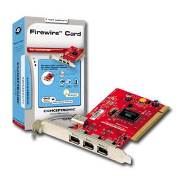 Conceptronic Ci1394B Tarjeta PCI 3FW  Adaptador PCI