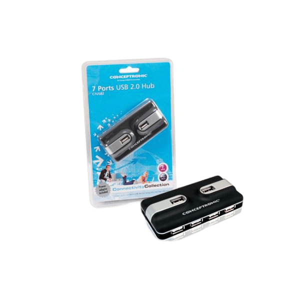 Conceptronic C7USB2 HUB 7 Puertos alimentado Hub