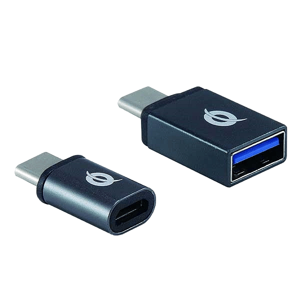 Conceptronic USBC 31 MicroUSB USBA Pack x2  Adaptador