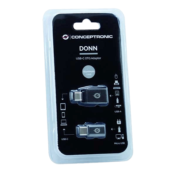Conceptronic USBC 31 MicroUSB USBA Pack x2  Adaptador