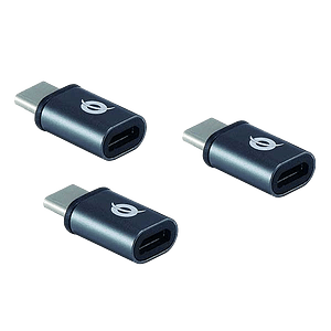 Conceptronic USBC a Micro USB Pack x3  Adaptador