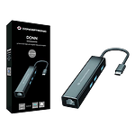 Conceptronic HUB 3 Puertos USB Gigabit  Adaptador