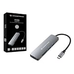Conceptronic HUB 6 en 1 HDMI USBC Lector SD  Adaptador