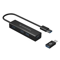 Conceptronic HUB 4 Puertos USB 3.0 USB-C - Adaptador