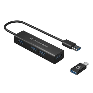 Conceptronic HUB 4 Puertos USB 30 USBC  Adaptador