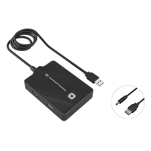 Conceptronic 4 Puertos USB 90cm  Adaptador