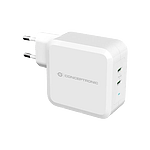 Conceptronic ALTHEA08W 100W Quick Charge 2x USBC  Cargador