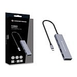 Conceptronic HUBBIES13G 4Port USB 32 Gen 2 10Gbps USBC x 2 USBA x 2 Aluminum Case  Adaptador HUB
