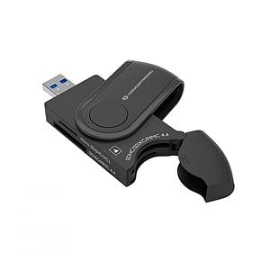 Conceptronic BIAN04B 4in1 USB 30 Card Reader SDSDHCSDXC x 2 Micro SDTFlash x 2  Adaptador USB
