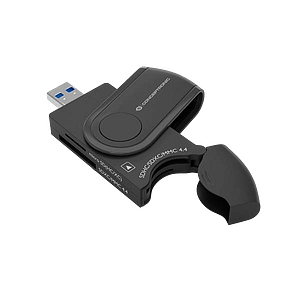 Conceptronic BIAN04B 4in1 USB 30 Card Reader SDSDHCSDXC x 2 Micro SDTFlash x 2  Adaptador USB