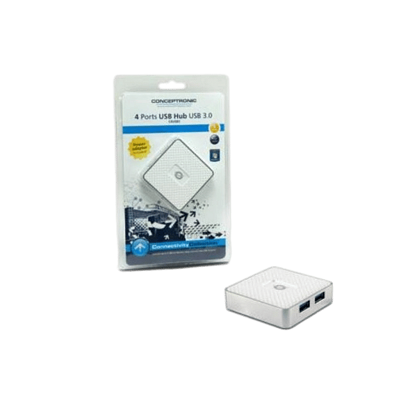 Conceptronic C4USB3 HUB USB 30 4 Puertos  Adaptador USB