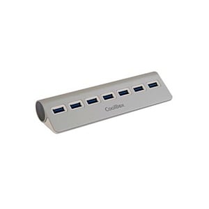 Coolbox hub alu 3 7 puertos USB30  Hub