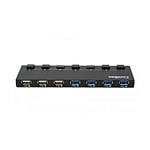Coolbox HUB USB 7 PUERTOS 4 USB30  Hub